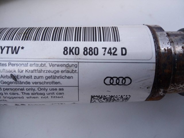 Airbag de cortina lateral derecha 8K0880742D VAG/Audi