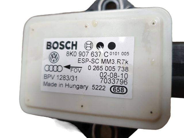8K0907637C VAG Sensor de aceleración lateral (ESP)  comprar en Oviedo