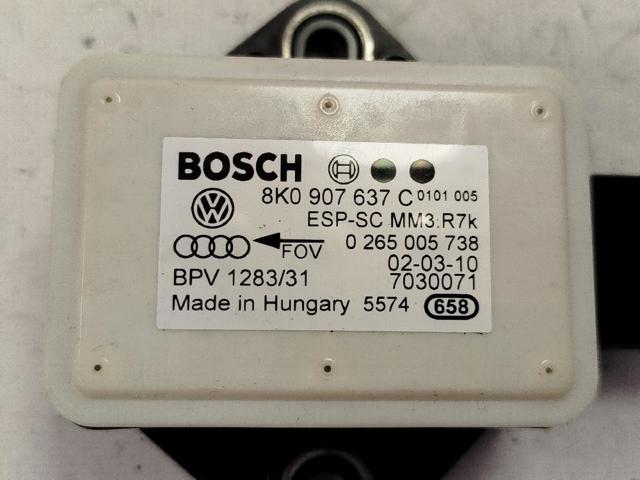 8K0907637C VAG Sensor de aceleración lateral (ESP)  comprar en Jaén