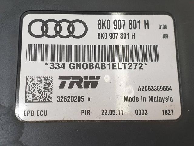 8K0907801H Módulo del freno de estacionamiento electromecánico  comprar en Pontevedra