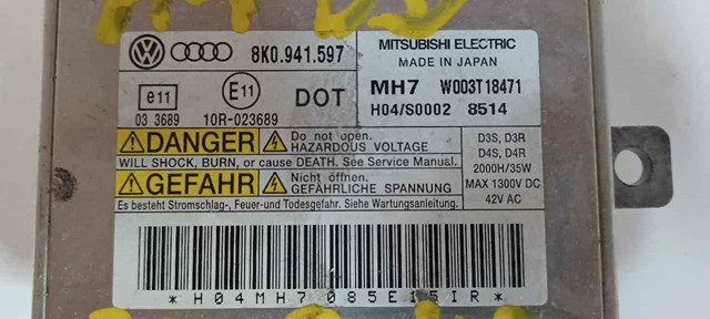 8K0941597 Unidad de control de xenón  disponible Málaga