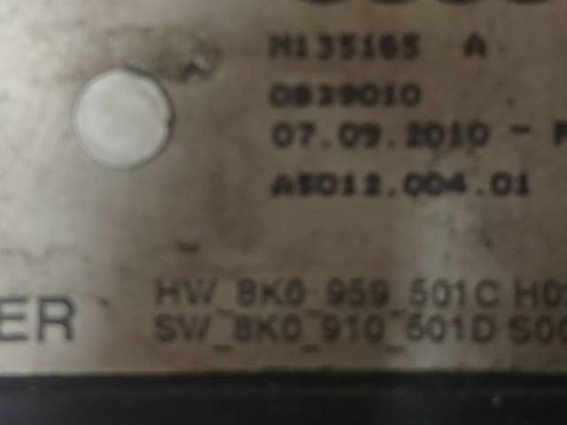VAG 8K0959501C Regulador de velocidad del ventilador de refrigeración (unidad de control)  comprar en Albacete