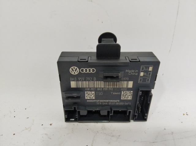 8K0959792B VAG Unidad de confort de la puerta delantera  comprar en Oviedo