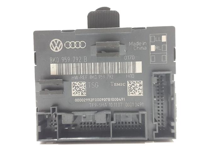 8K0959792B VAG Unidad de confort de la puerta delantera comprar Bilbao