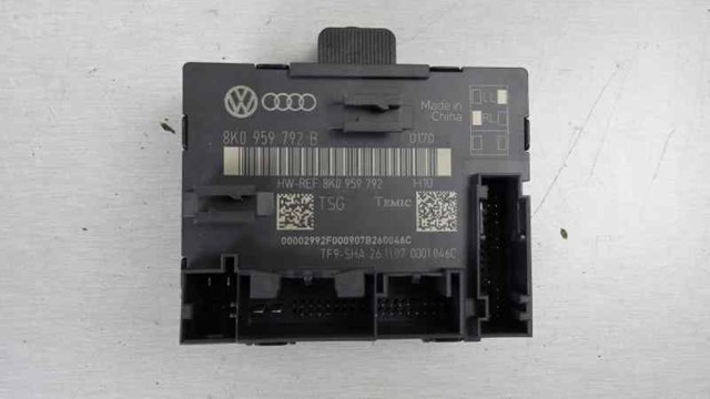 VAG 8K0959792B Unidad de confort de la puerta delantera  en stock Valencia
