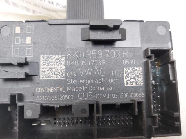 8K0959793R Unidad de confort de la puerta delantera comprar Sevilla