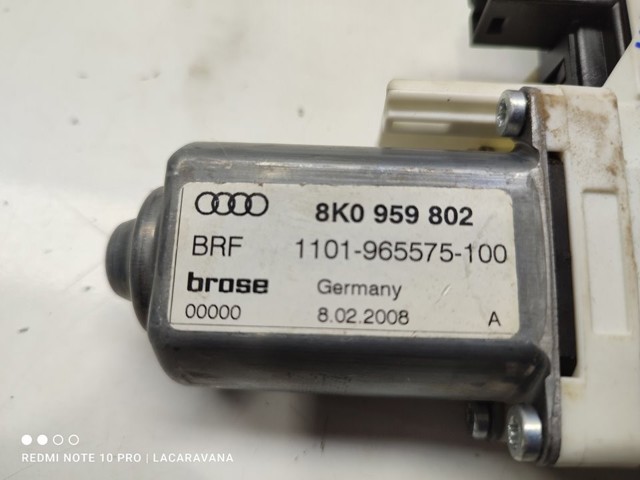 VAG 8K0959802 Motor del elevalunas de la puerta delantera derecha  comprar en Albacete
