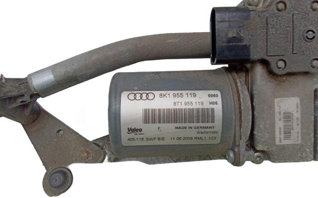 Motor limpiaparabrisas para Audi A4 8K5