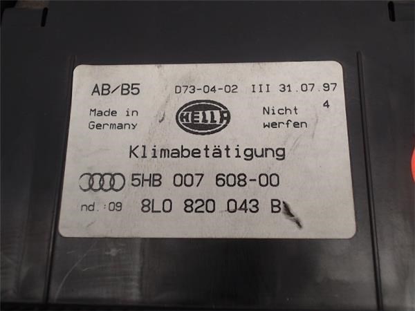 8L0820043B VAG Módulo de modos de calefacción/aire acondicionado  disponible Alicante