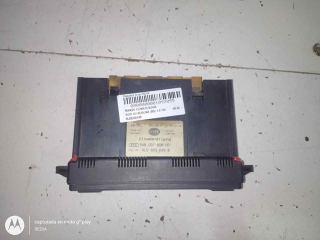 8L0820043B Módulo de modos de calefacción/aire acondicionado  comprar en Reus