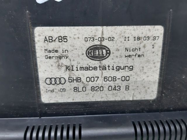 8L0820043B VAG Módulo de modos de calefacción/aire acondicionado  comprar en Oviedo