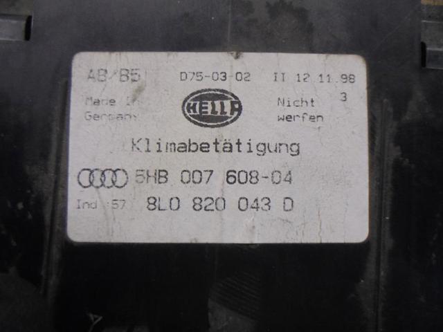 8L0820043D VAG Módulo de modos de calefacción/aire acondicionado  comprar en Jaén