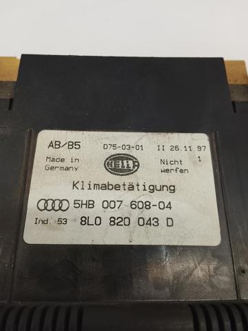 VAG 8L0820043D Módulo de modos de calefacción/aire acondicionado  comprar en Ponferrada