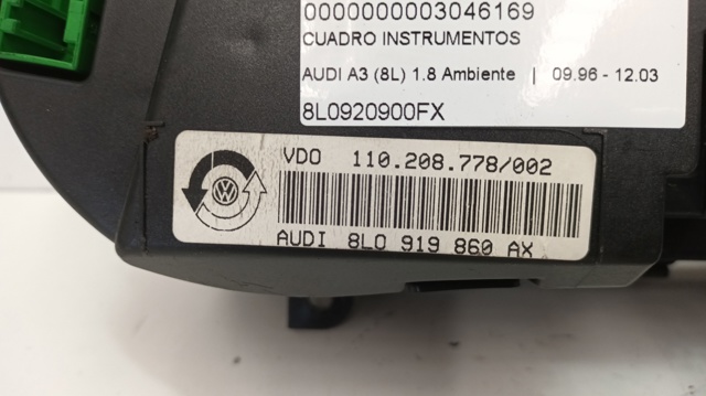 8L0919860AX VAG