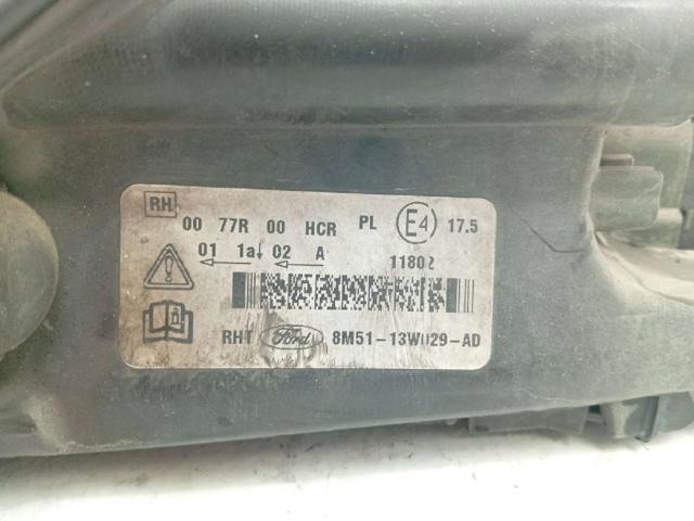 FORD 8M5113W029AD Faro derecho comprar Pamplona