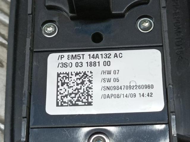 8M5T14A132AC Unidad de control de elevalunas delantera izquierda  comprar en Pontevedra