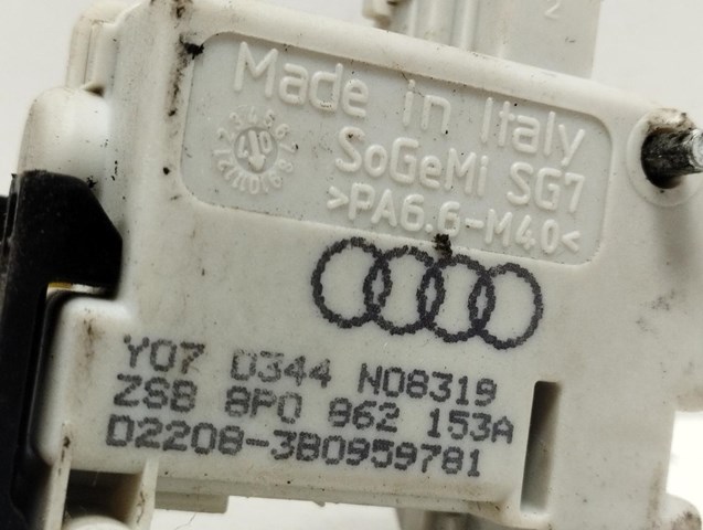 Cerradura, tapa del depósito de gasolina 8P0862153A VAG/Audi
