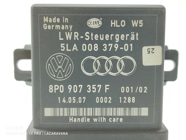 8P0907357F VAG Módulo de control de iluminación adaptativa (ECU) comprar Madrid