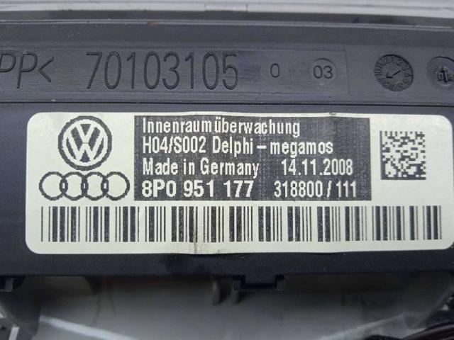 VAG 8P0951177 Sensor de movimiento en el habitáculo  en stock Valencia