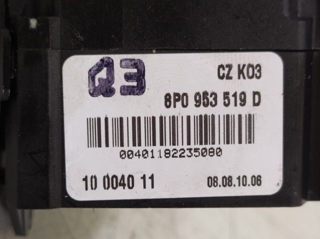 8P0953519 VAG Conmutador derecho de la columna de dirección  disponible Vigo