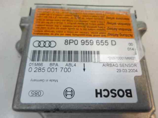 8P0959655D Módulo de control de airbag  comprar en Reus