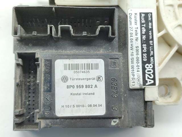 8P0959802A VAG Motor del elevalunas de la puerta delantera derecha  comprar en Oviedo