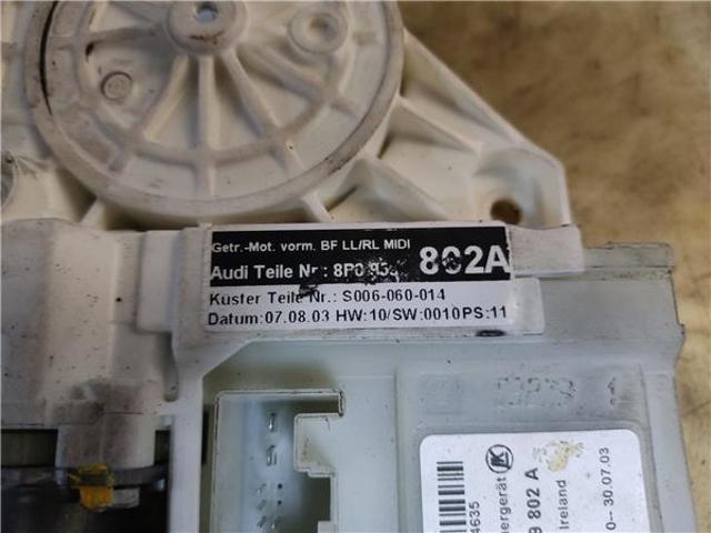 VAG 8P0959802A Motor del elevalunas de la puerta delantera derecha comprar Barcelona