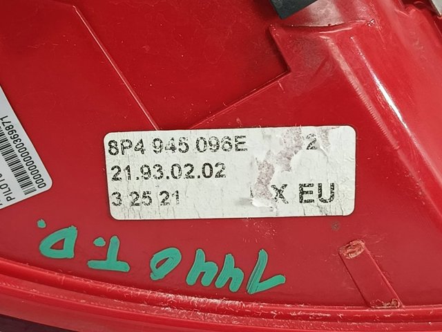 8P4945096E Piloto trasero exterior derecho comprar Sevilla