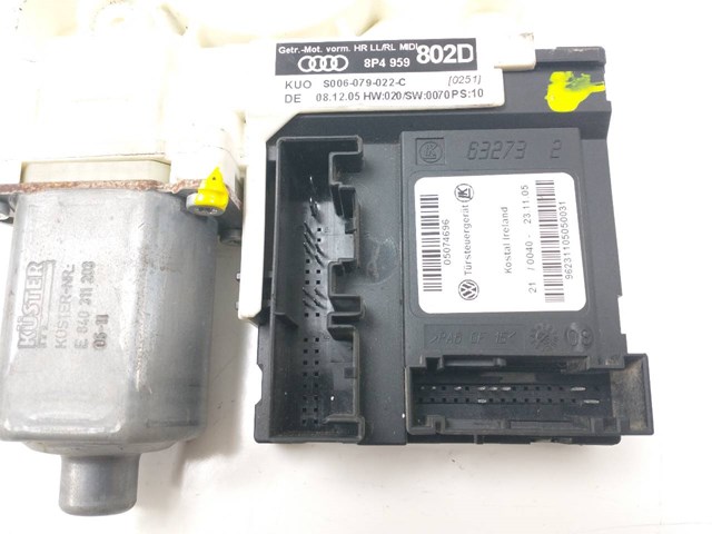 8P4959802D Motor del elevalunas de la puerta trasera derecha  comprar en Pontevedra