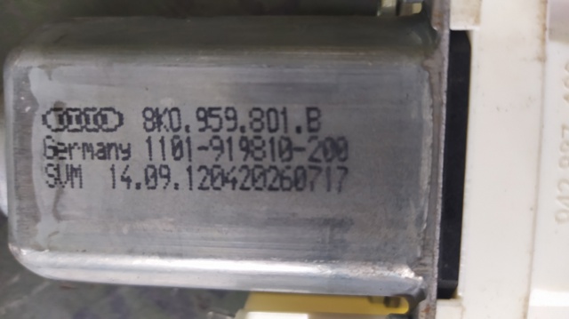 VAG 8R0837461G Mecanismo de elevalunas de la puerta delantera izquierda  comprar en Albacete