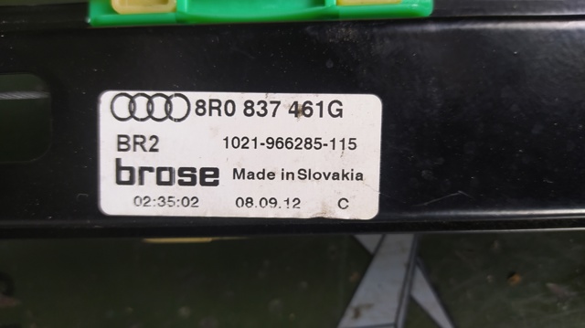 8R0837461G Mecanismo de elevalunas de la puerta delantera izquierda  comprar en Pontevedra