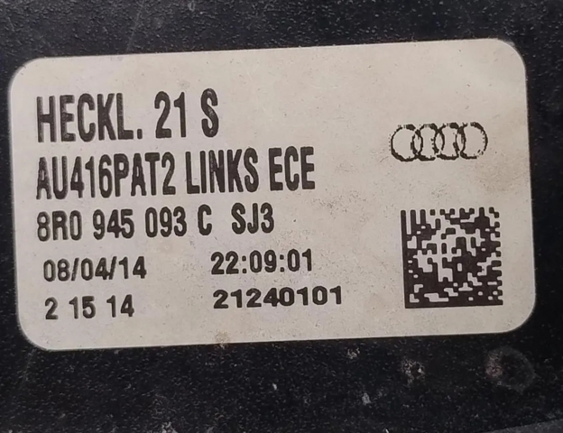 8R0945093C Piloto trasero izquierdo comprar Almería