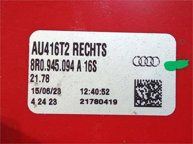 8R0945094A VAG Piloto trasero derecho  en stock Córdoba