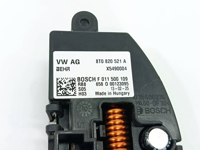VAG 8T0820521A Resistencia de calefacción  en stock Salamanca