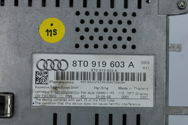 VAG 8T0919603A Pantalla  en stock Valencia