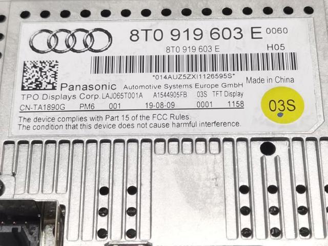 VAG 8T0919603E Pantalla multifunción  comprar en Albacete