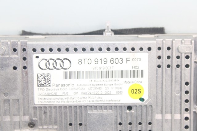VAG 8T0919603F Pantalla comprar Pamplona