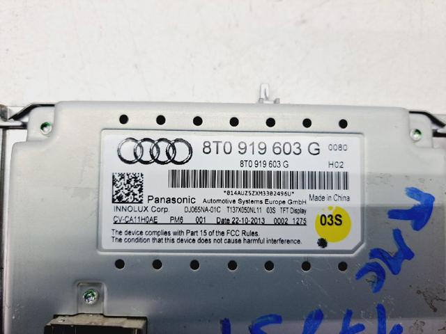 8T0919603G Pantalla multifunción  comprar en Reus