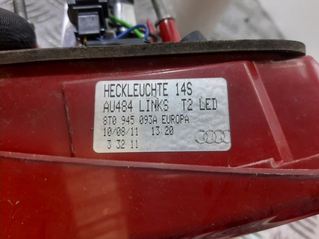VAG 8T0945093A Piloto trasero interior izquierdo  en stock Valencia