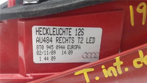 8T0945094A Piloto trasero interior derecho  comprar en Reus