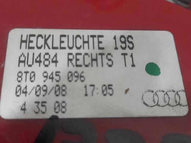 8T0945096 VAG Piloto trasero exterior derecho comprar Alcalá