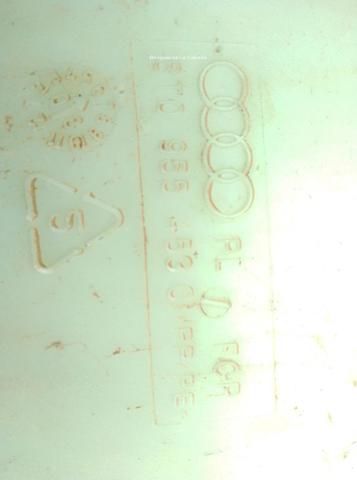 Depósito del agua de lavado, lavado de parabrisas Audi A4 8K2