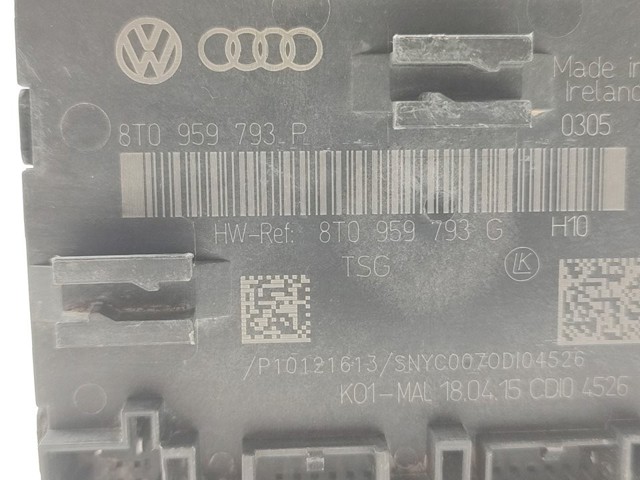 8T0959793P VAG Unidad de confort de la puerta delantera  comprar en Oviedo