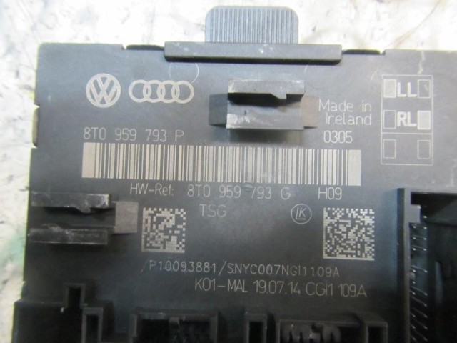 VAG 8T0959793P Unidad de confort de la puerta delantera  disponible España