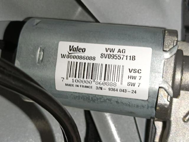 8V0955711B Motor del limpiaparabrisas trasero  disponible Burgos