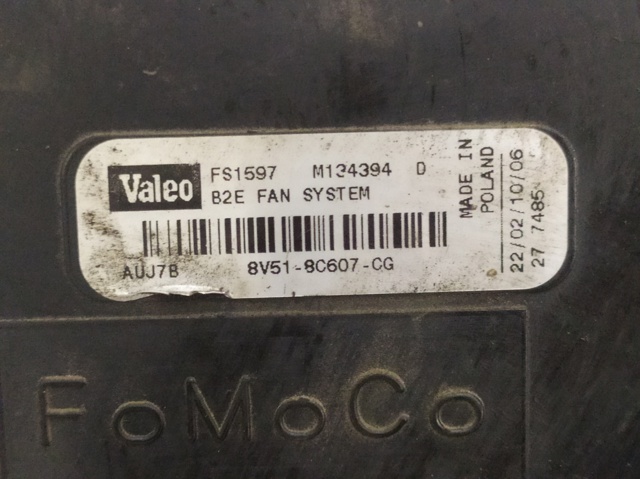 FORD 8V518C607CG Ventilador de radiador comprar Pamplona