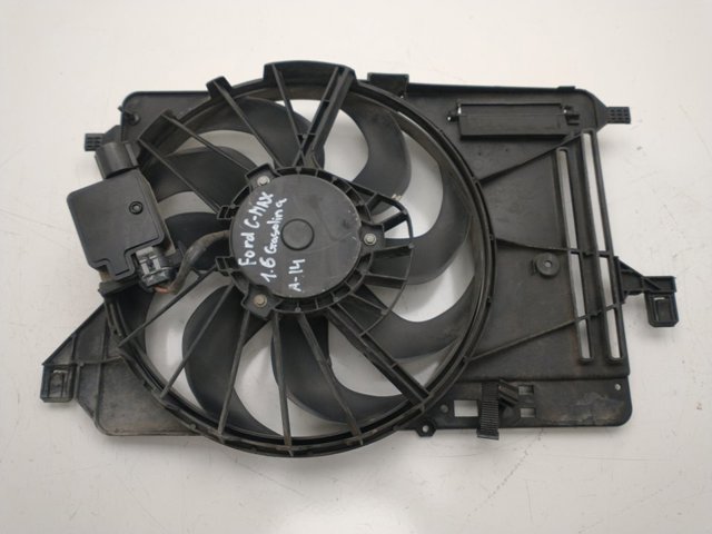 8V618C607ED FORD Difusor del radiador de refrigeración con motor y hélice  disponible Vigo