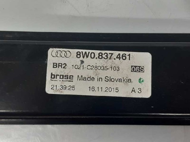 8W0837461 VAG Mecanismo de elevalunas delantero izquierdo comprar Alcalá