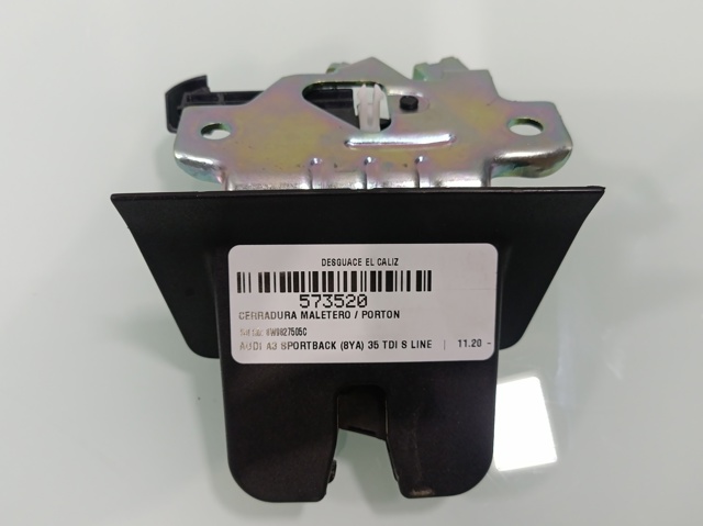 8W9827505C Cerradura de maletero  en stock Castellón