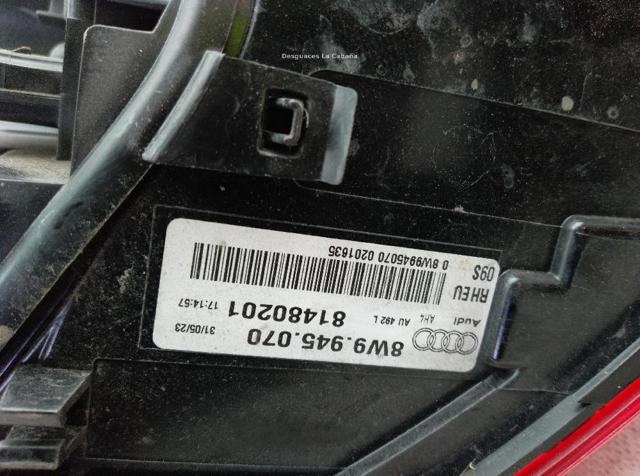 VAG 8W9945070 Piloto trasero exterior derecho comprar Barcelona